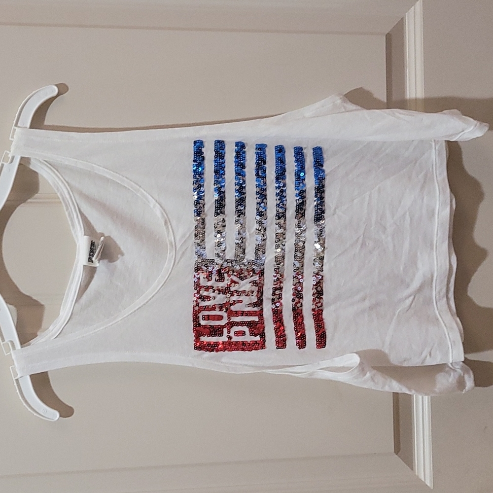 Sz Small Victoria's Secret Pink tank USA